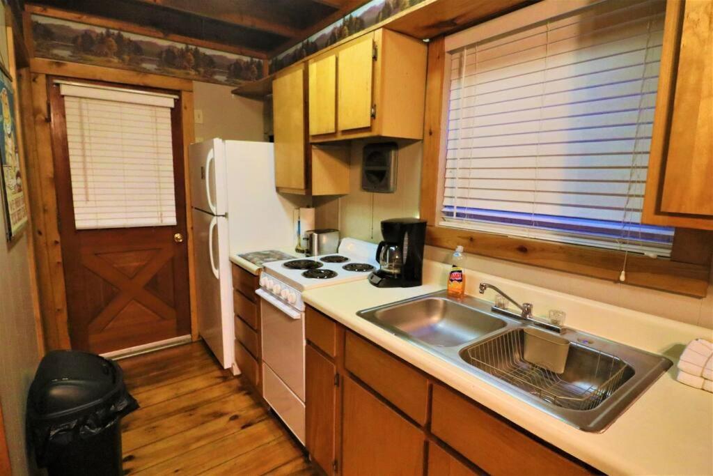 Amazing Cabin Fireplace And Stream #11 เฮเลน ภายนอก รูปภาพ